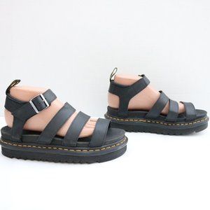 Dr Martens BLAIRE black sandals size 8